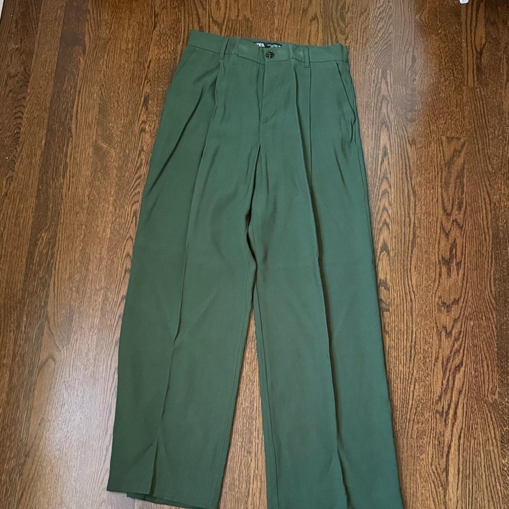 Classic Green Men's Pants